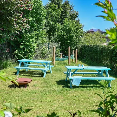 Gartenblick 7 8 Eg Mit Ueberdachter Terrasse פרידריכסהאפן